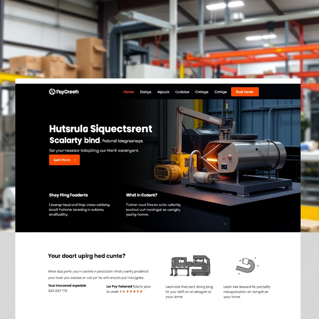 工业制造企业官网案例