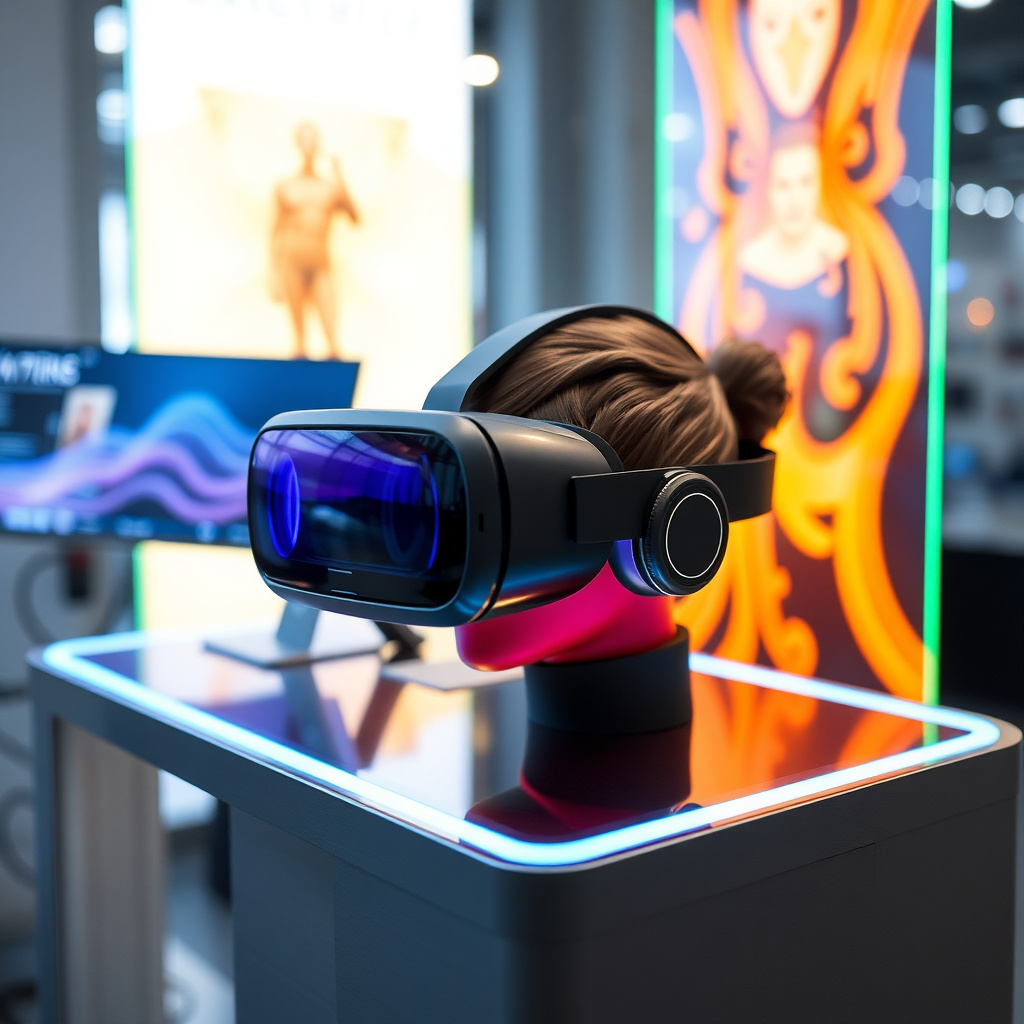 科技企业VR产品展示案例