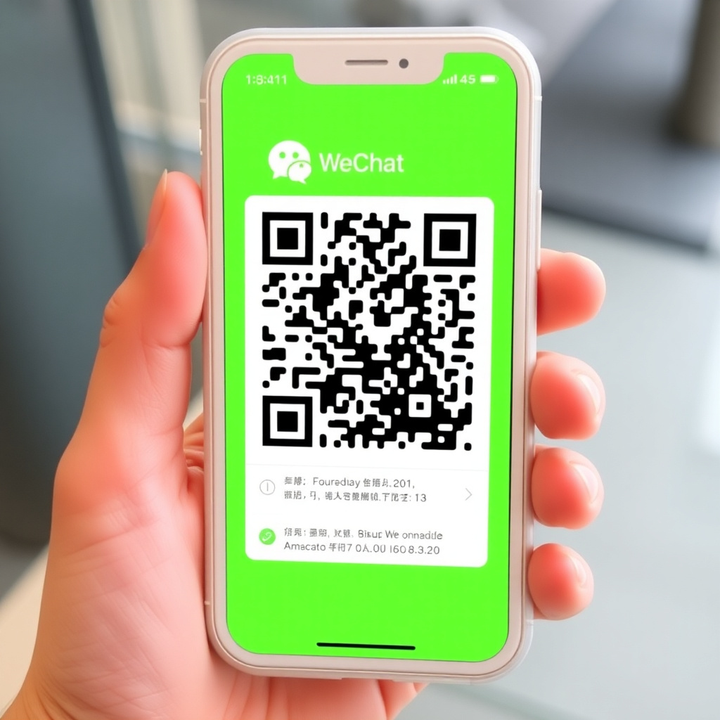 WeChat mini program QR code