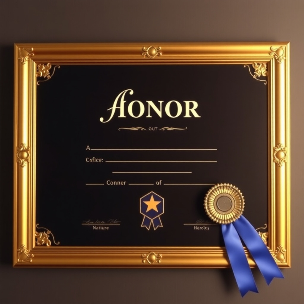 荣誉证书1