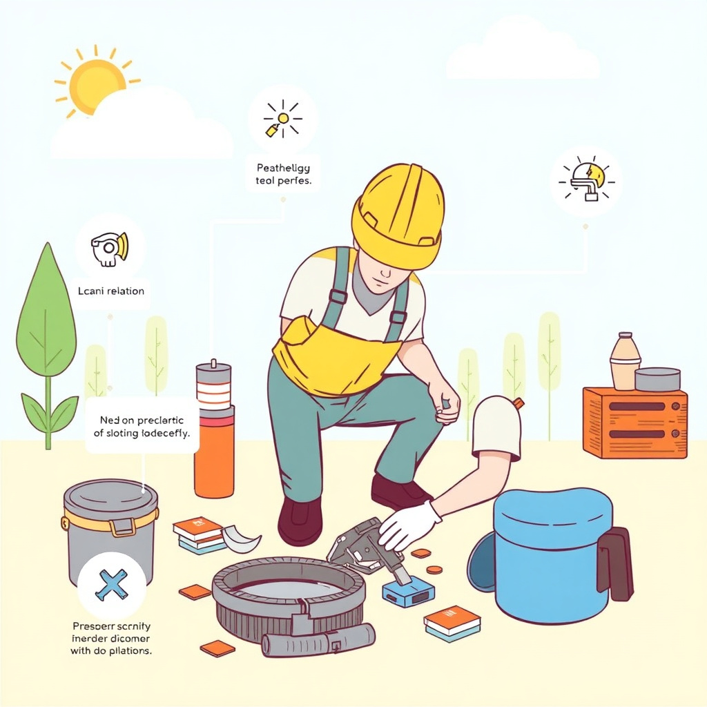 Maintenance process illustration