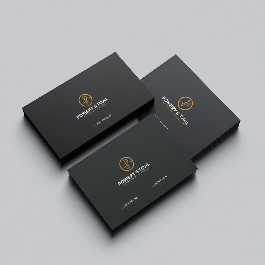 Luxury Retail Brand Digital Business Card
