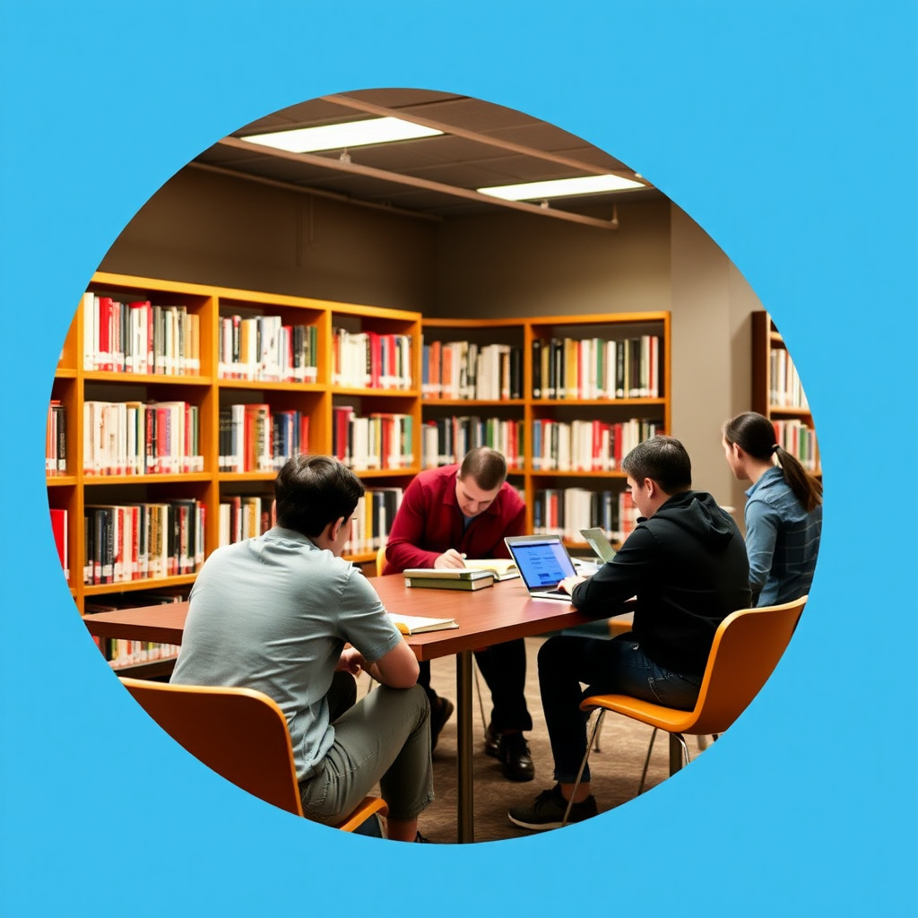 Digital library and student group study