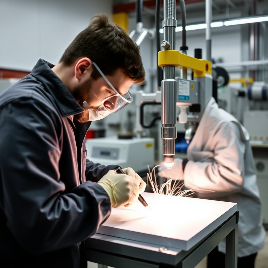 Our high-tech laboratory for material testing