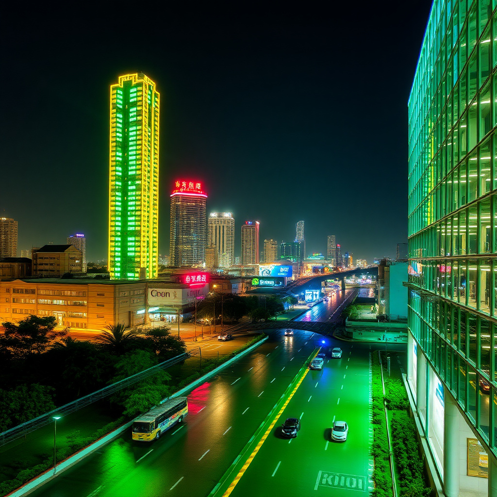 Suzhou Industrial Park Night