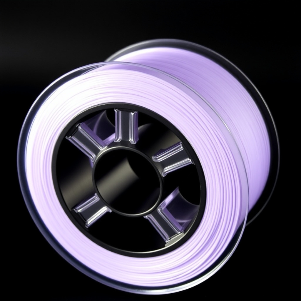 PVA Water-soluble Filament Series with purple color