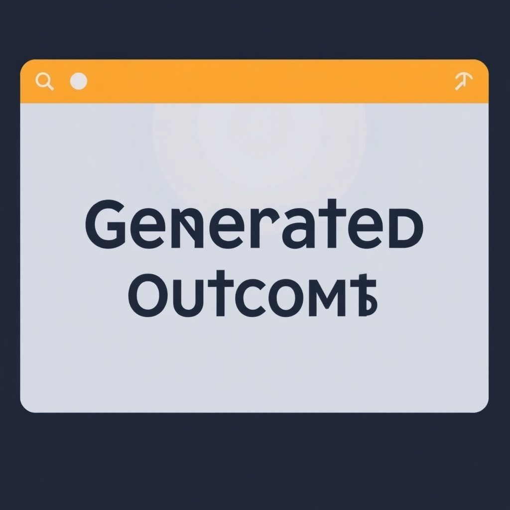 Generated Outcome