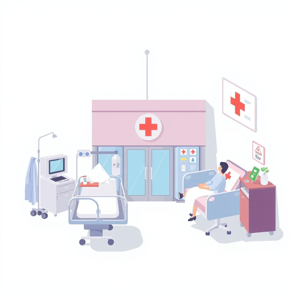 Hospital Solution Illustration