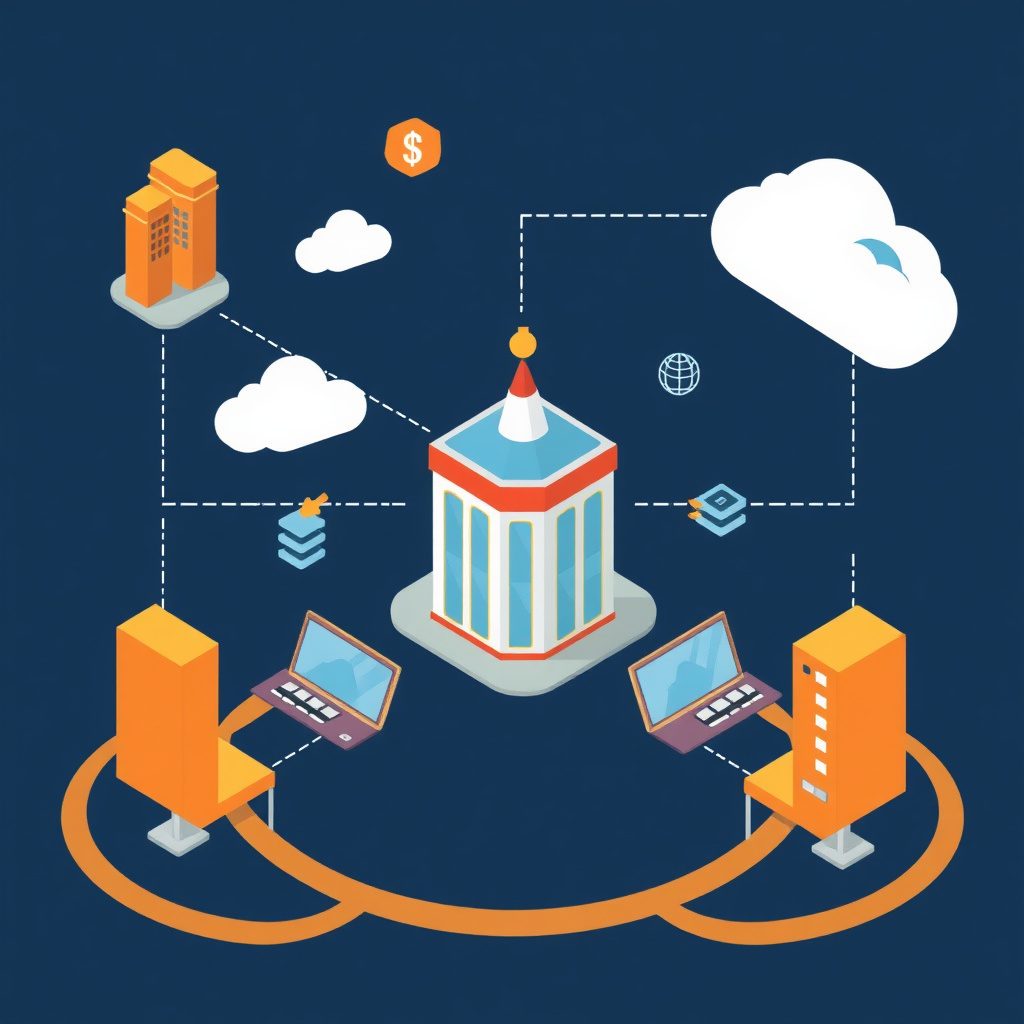 Enterprise Solution Illustration