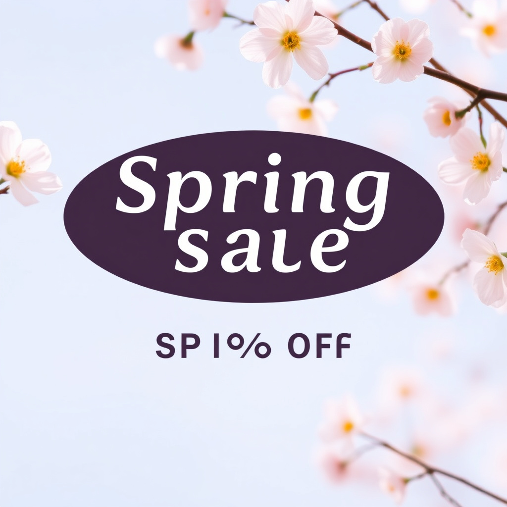Spring Sale Banner