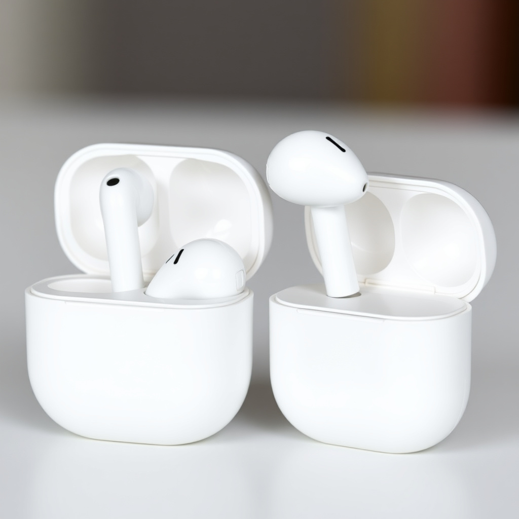 Ceramic White Wireless Buds