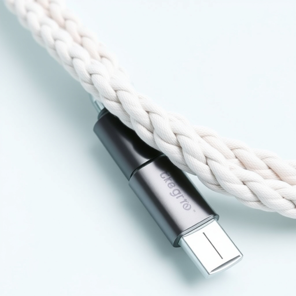Braided Cotton Type-C Cable