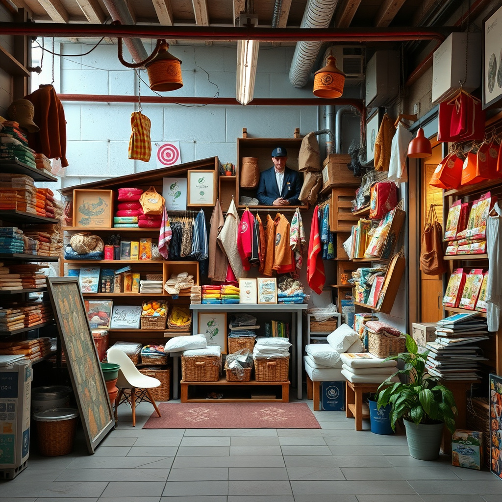 Local store background