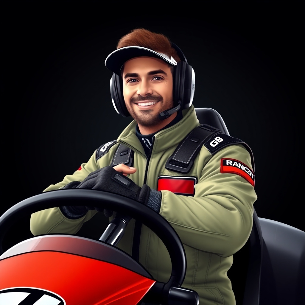 Professional Racing Driver Avatar