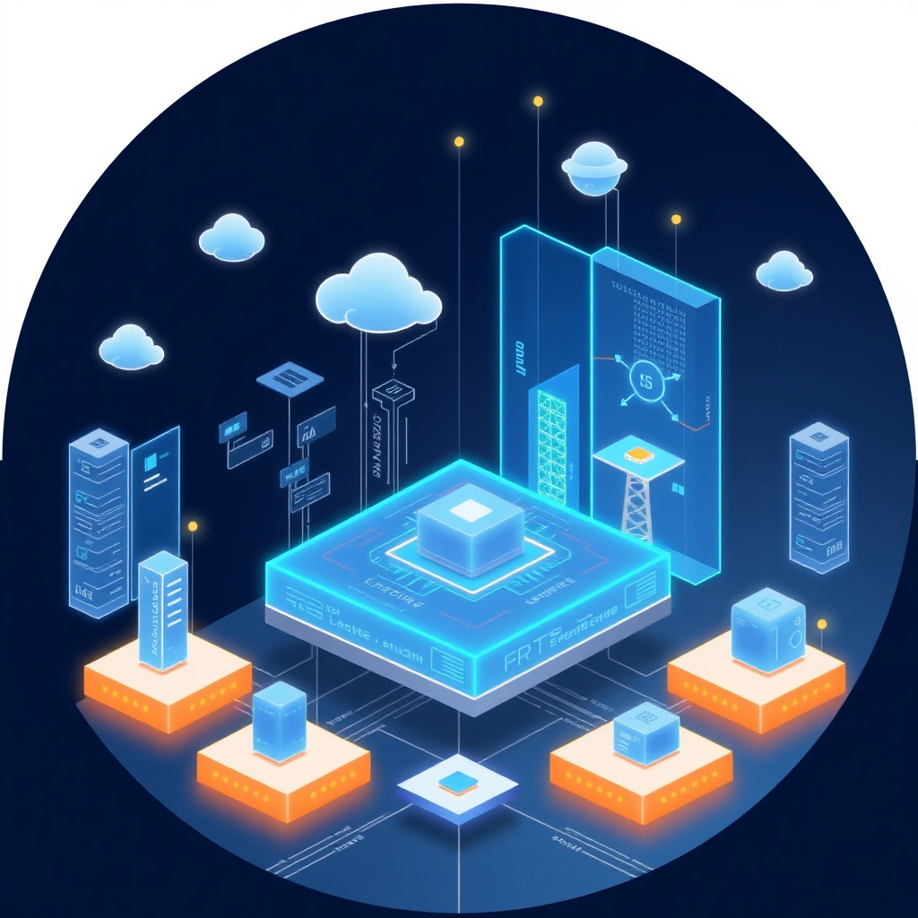 Enterprise web platform and scalable architecture visualization