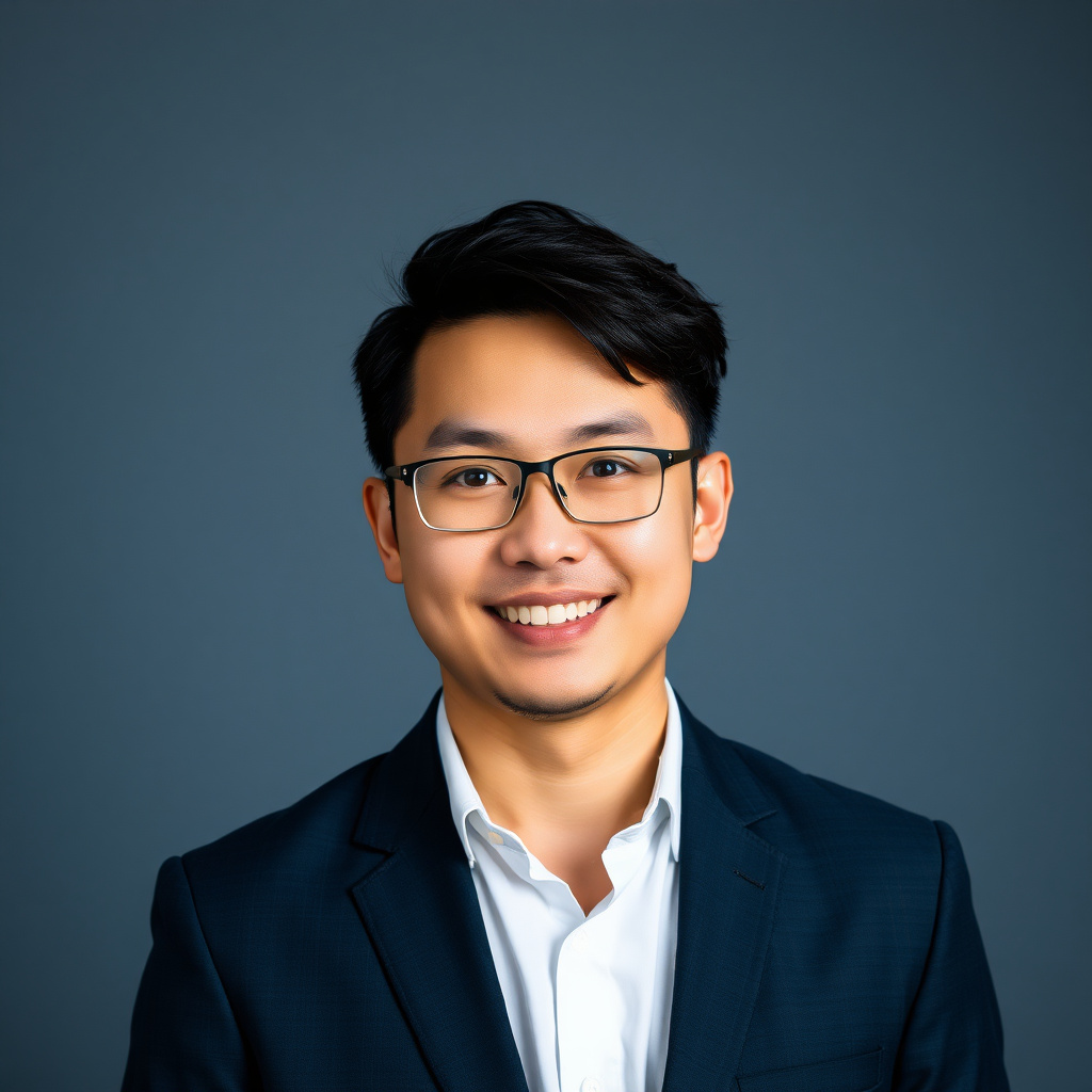 Professional portrait of Noy Sengsouliya, Creative Director of FangCun Digital