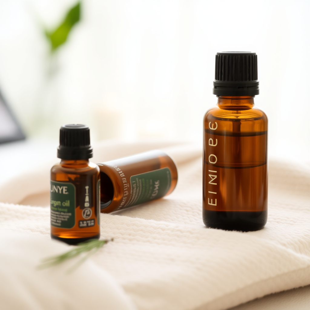 Essential oil massage for whole body relaxation