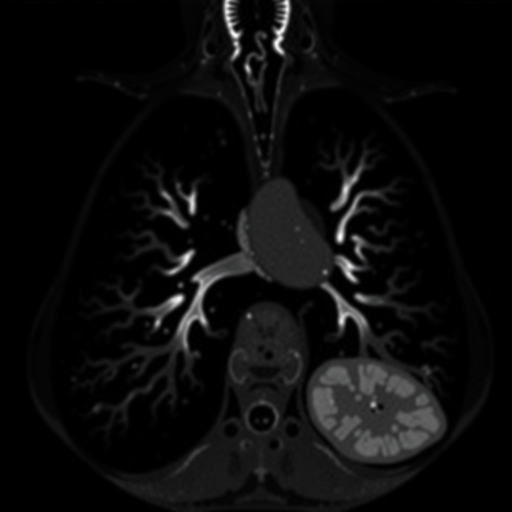 Chest CT Slice 1
