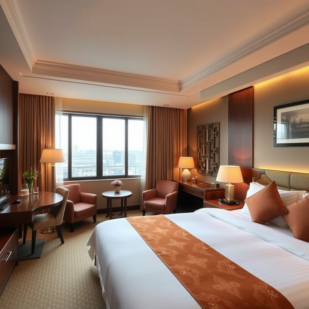 Cozy Hotel Room