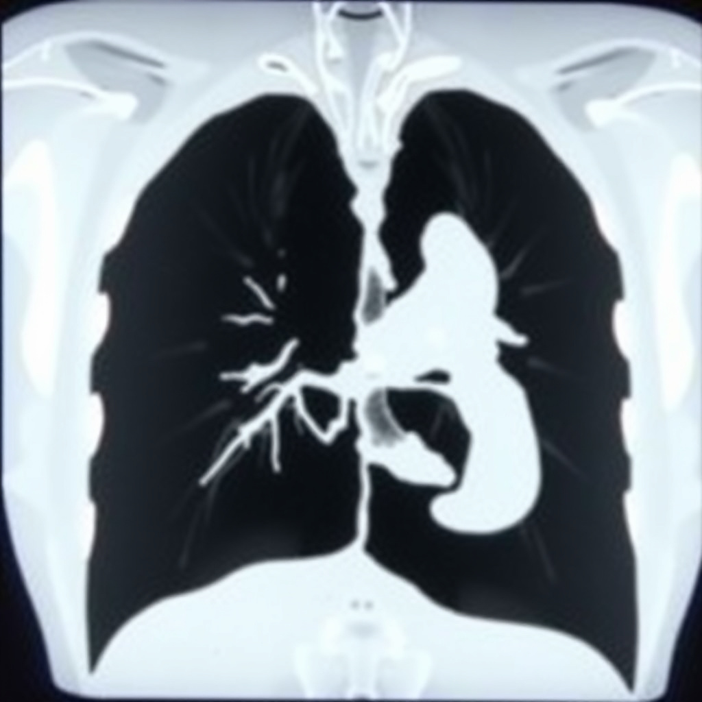 Chest CT Slice 1