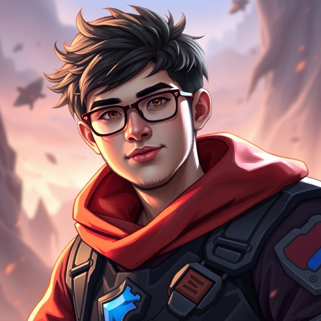 Portrait of legendary MOBA player SkyWalker