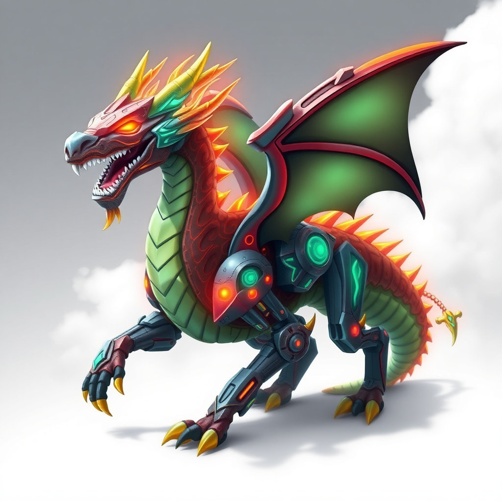 Legendary Mount Cyber Dragon