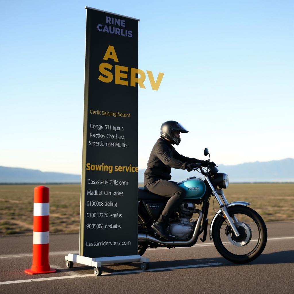 Announcement Banner showing ride service upgrade details