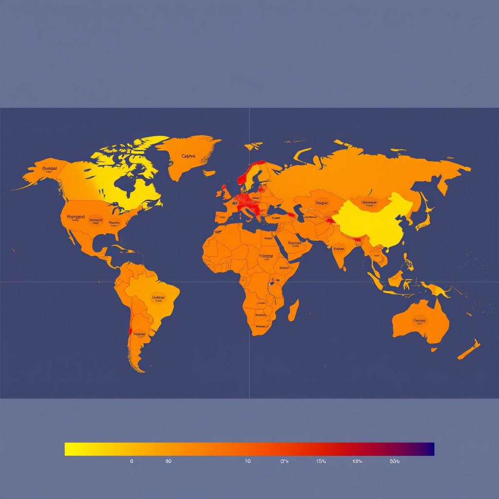 Global Asset Map visualization placeholder