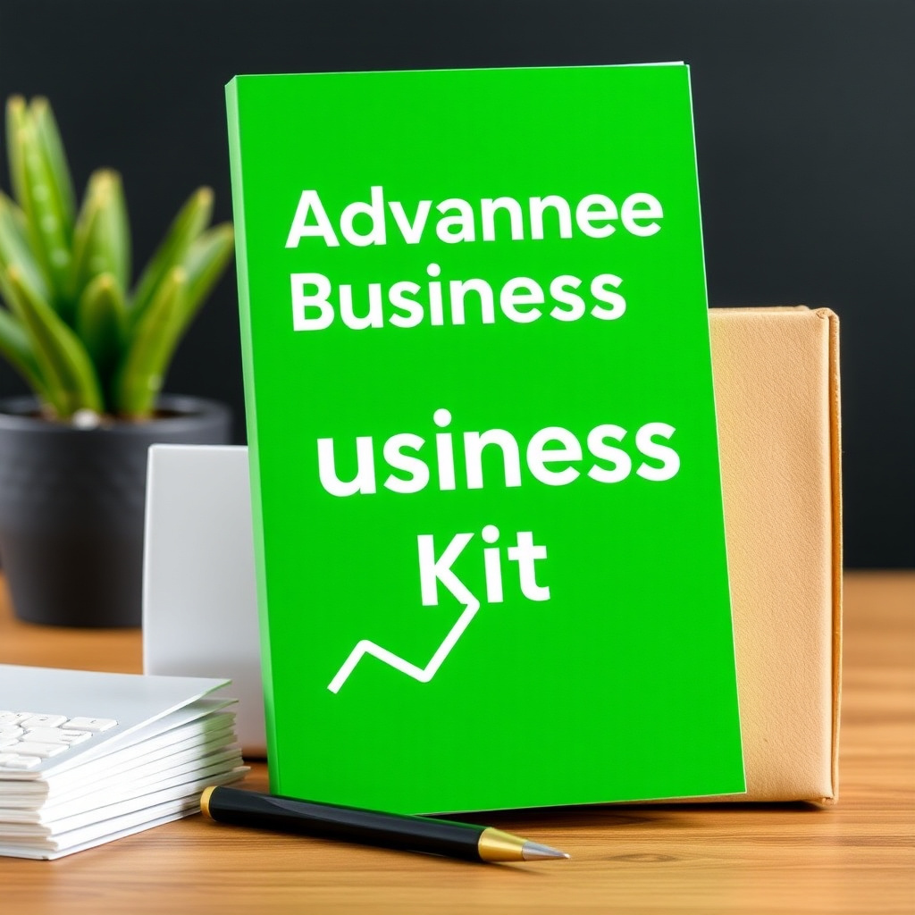 Advanced business kit with growth tools and marketing guide