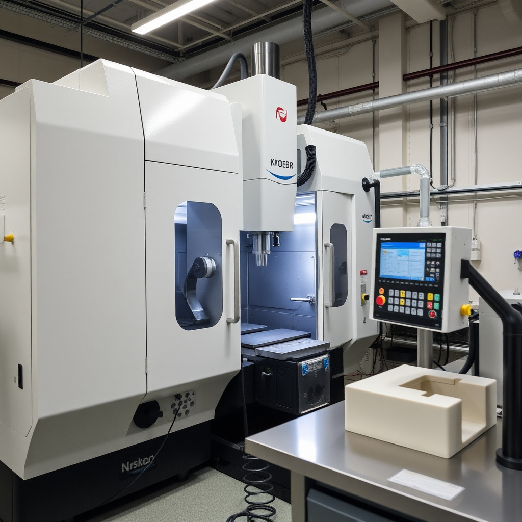New high-precision milling machine in the laboratory