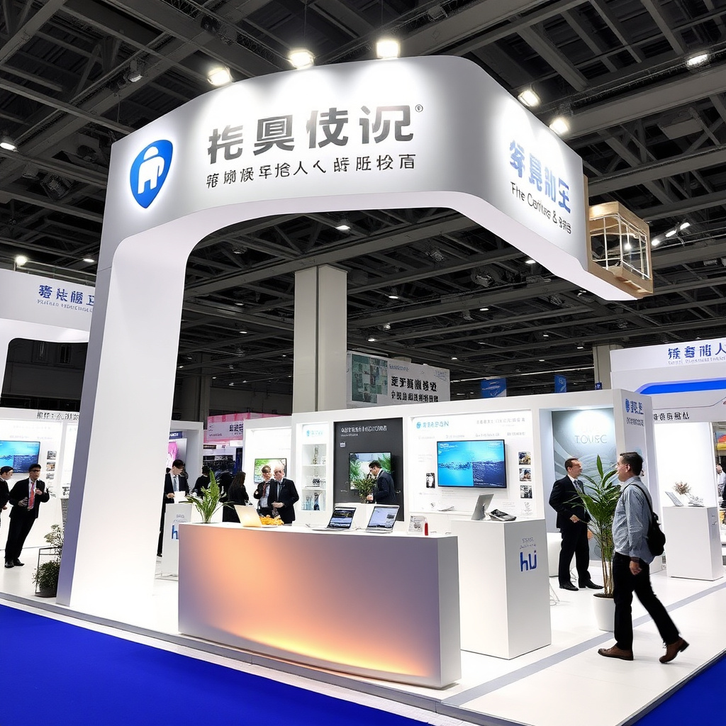 Company booth at South China International Oral Expo