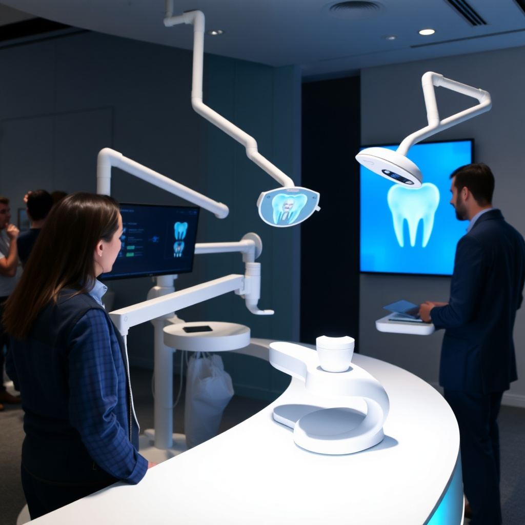 Company event showcasing digital dentistry innovation