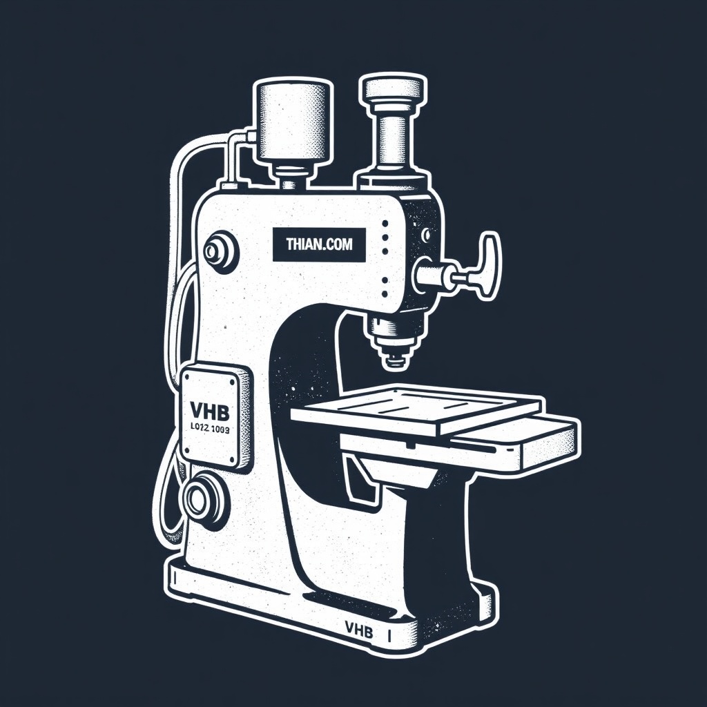 VHF milling machine logo