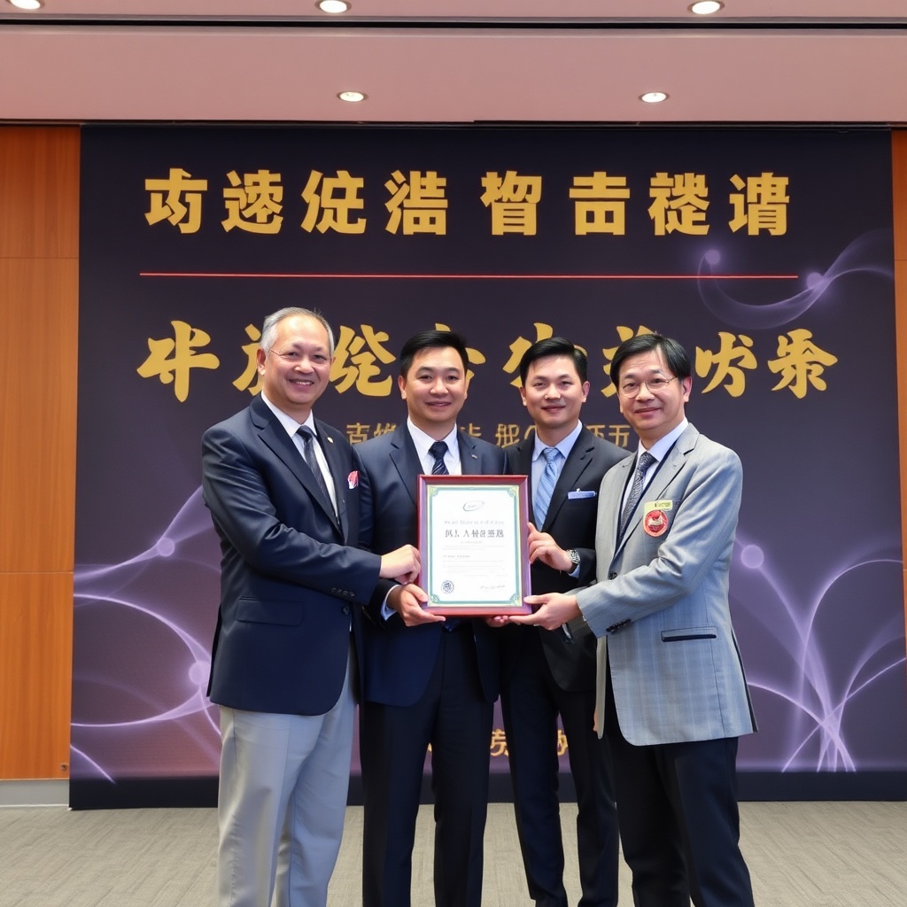 High-tech enterprise certificate award ceremony