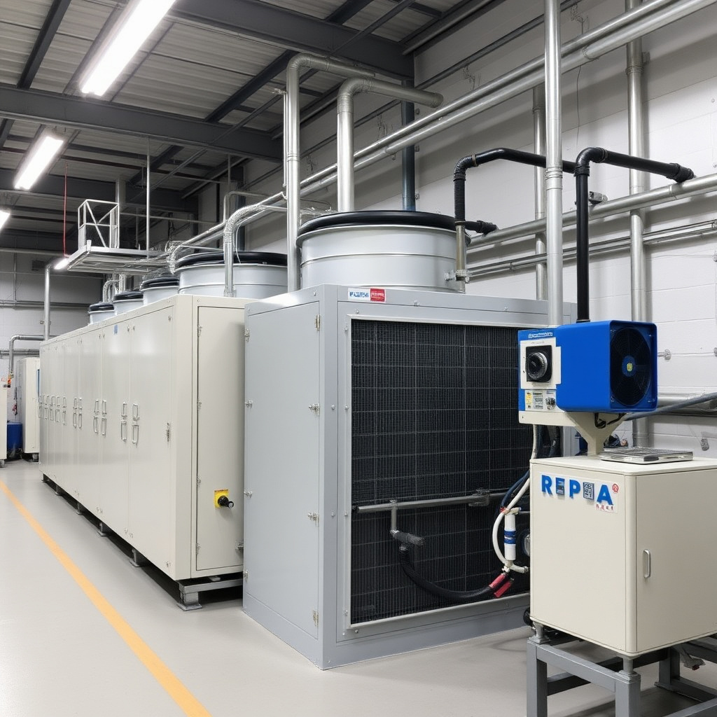 Pharmaceutical cooling plant
