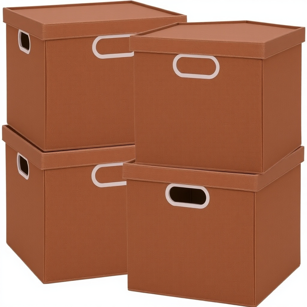 StorEase Home Organization Boxes 4 pack