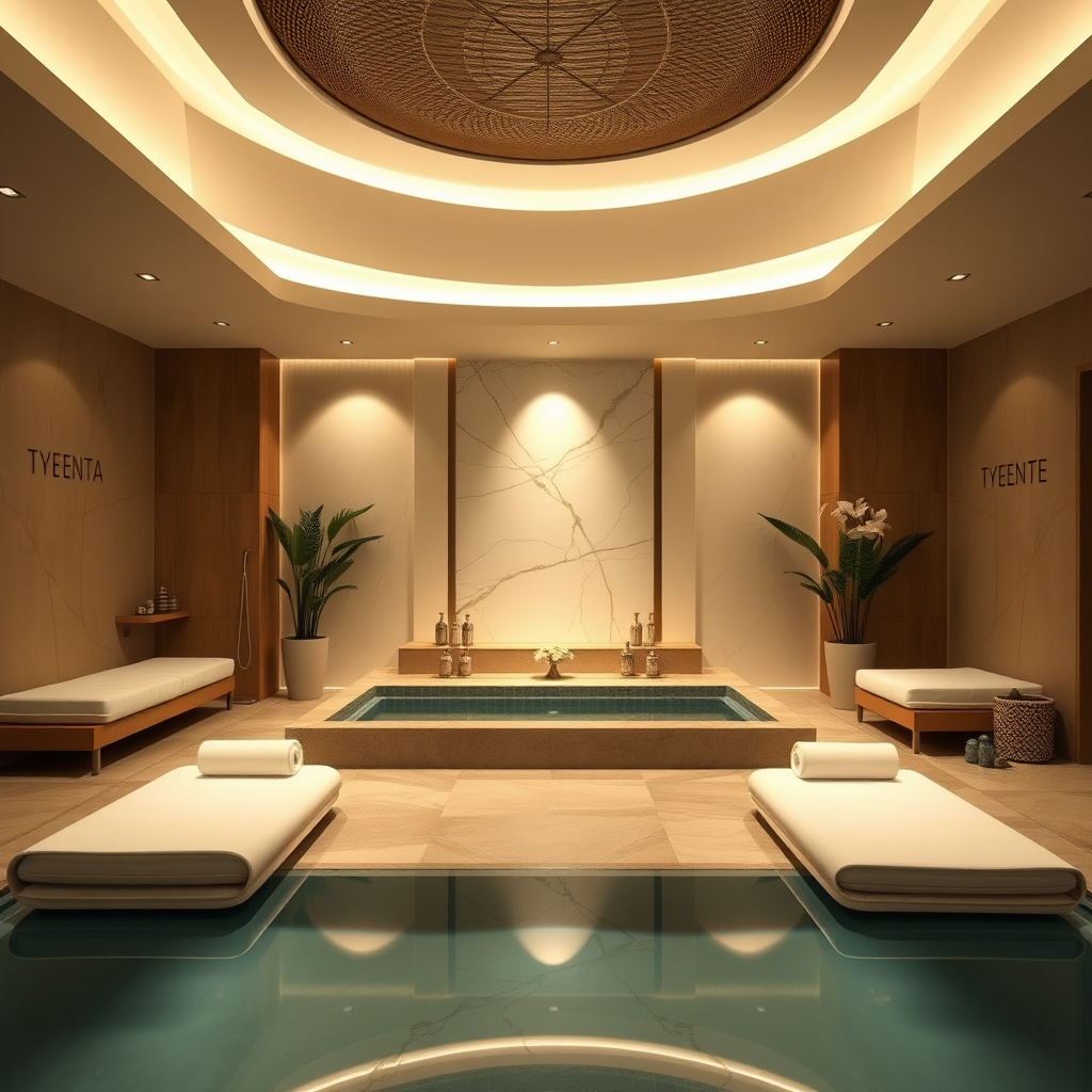 Luxury wellness center