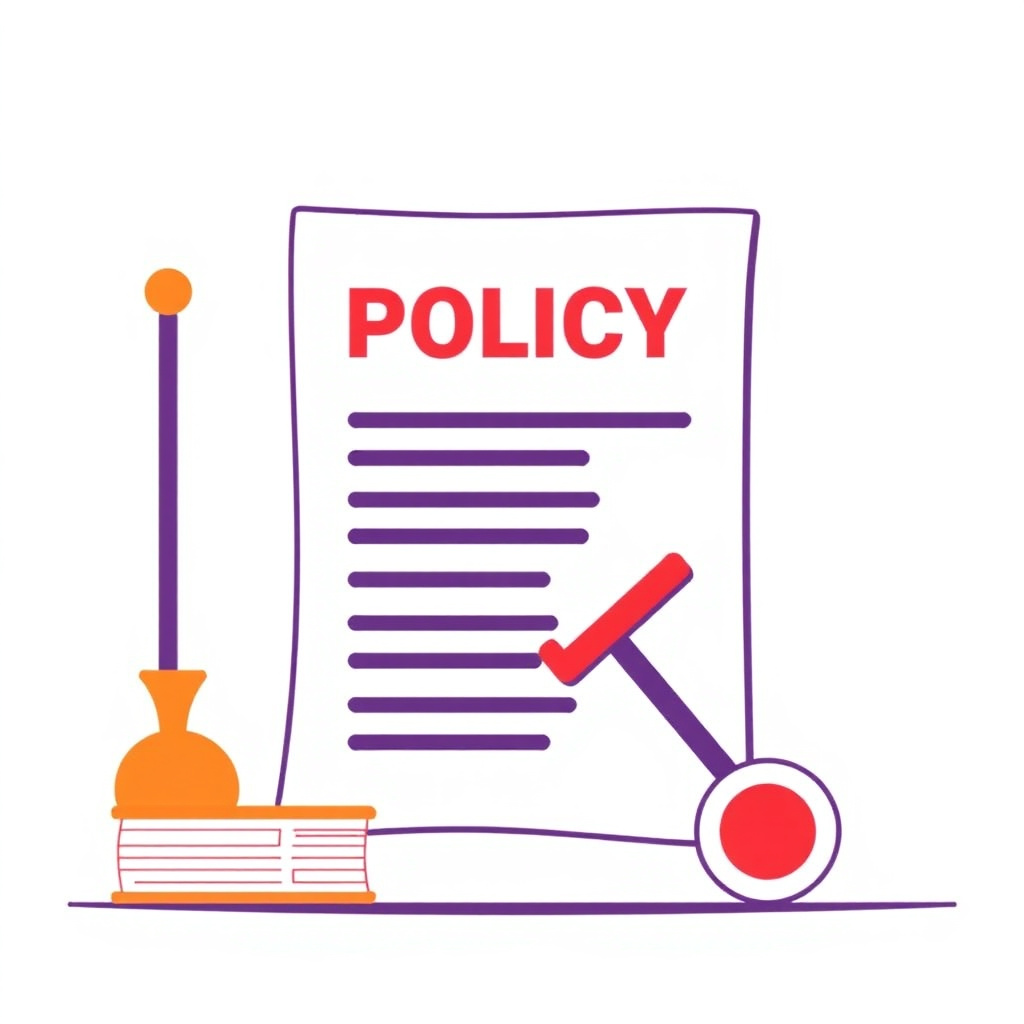 Policy document illustration