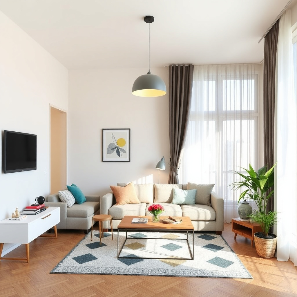 Preview of the selected apartment