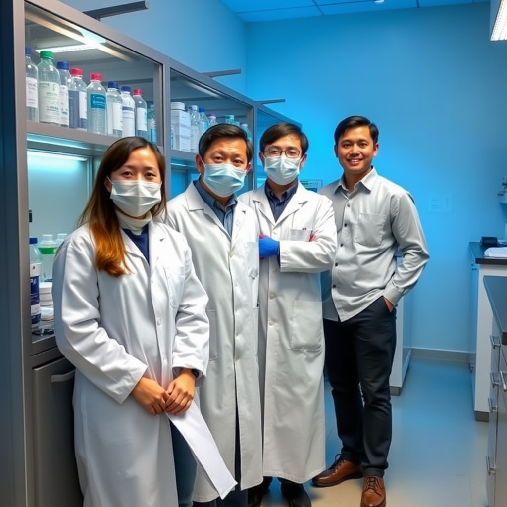 Gonwing Biotech research lab team