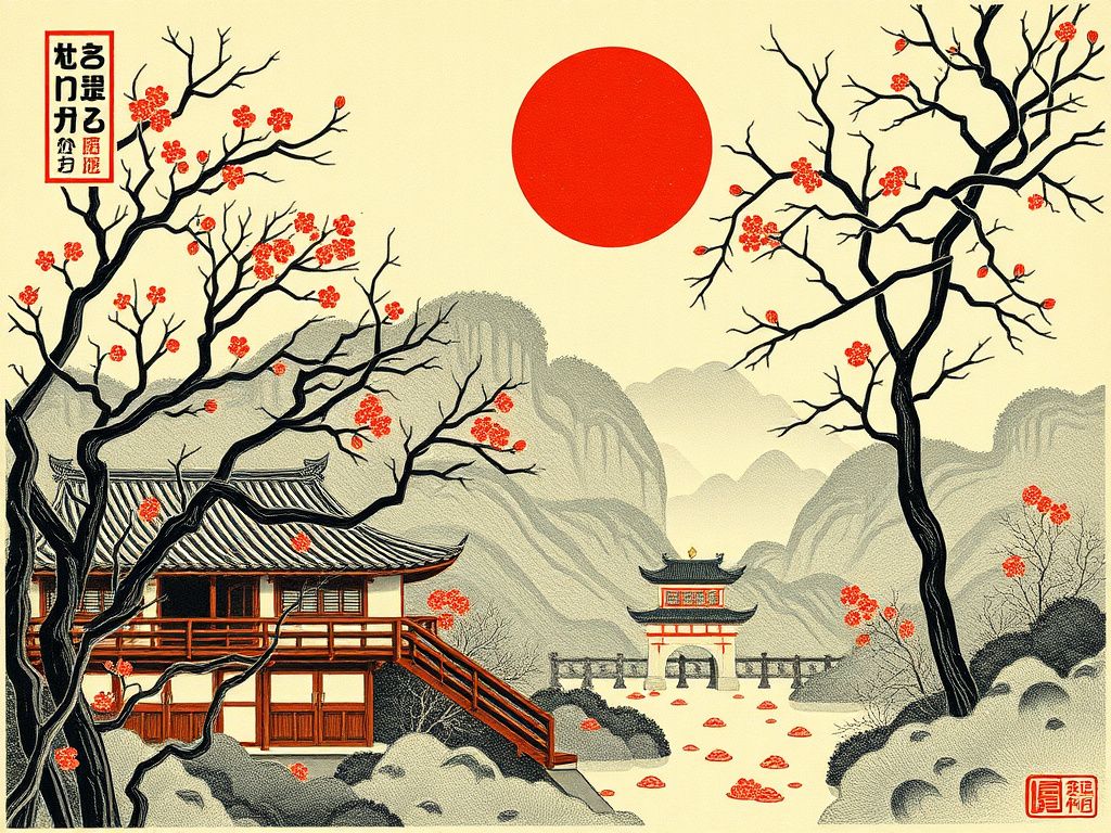 Zhangzhou woodblock New Year print pattern research