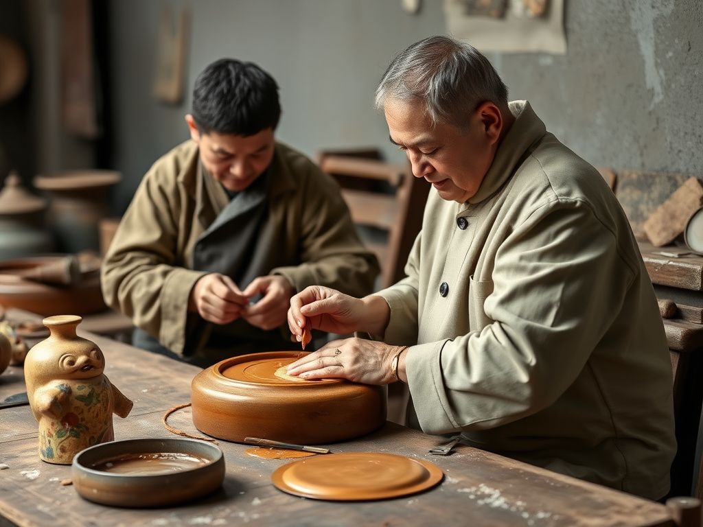 Babao seal paste making craftsmanship