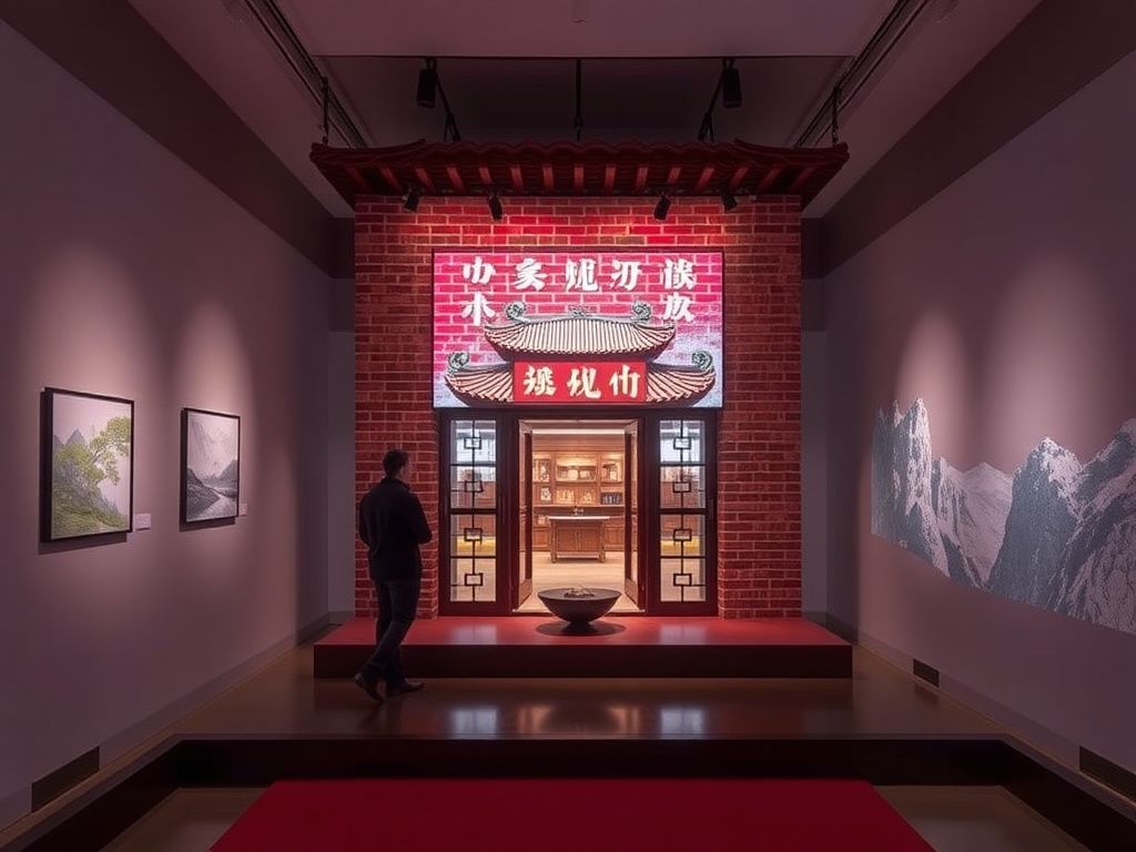 Minnan red brick house digital exhibition