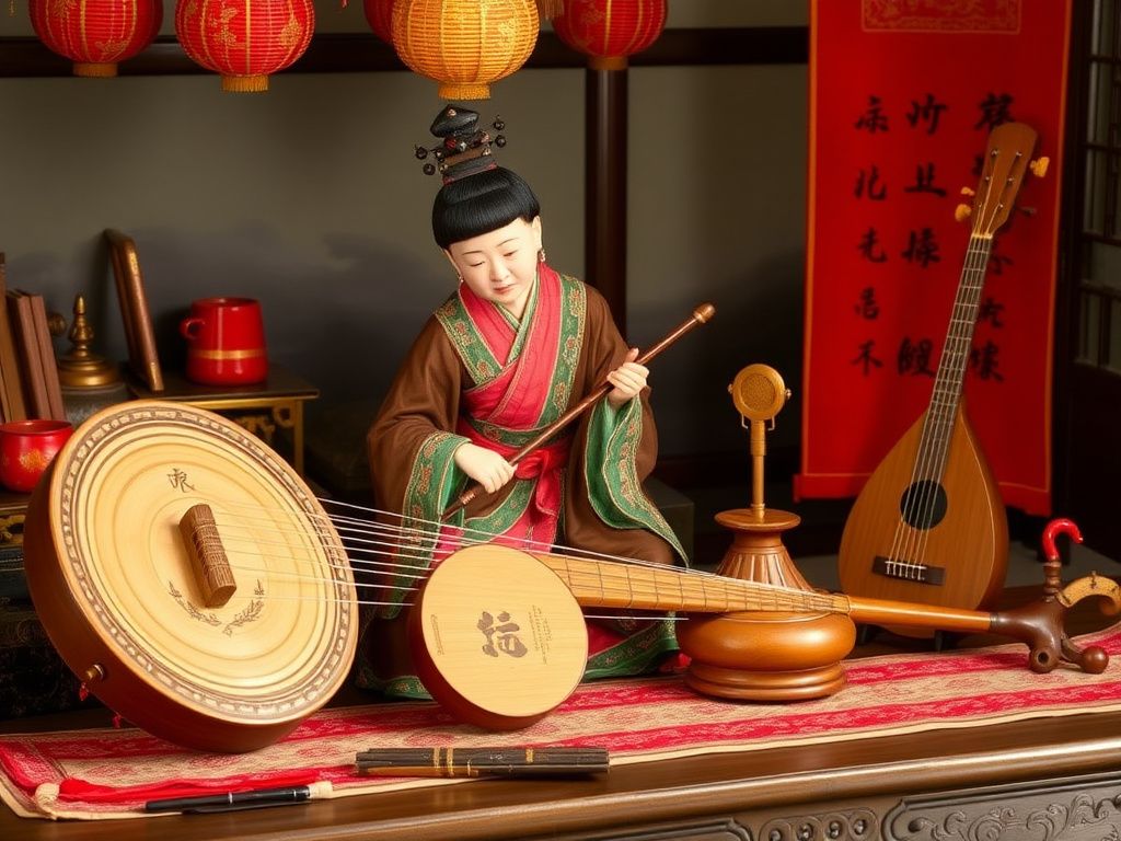 Nanyin traditional music instruments