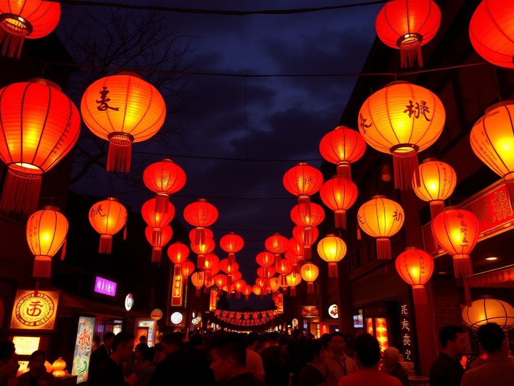 Yunxiao lantern riddle festival lanterns