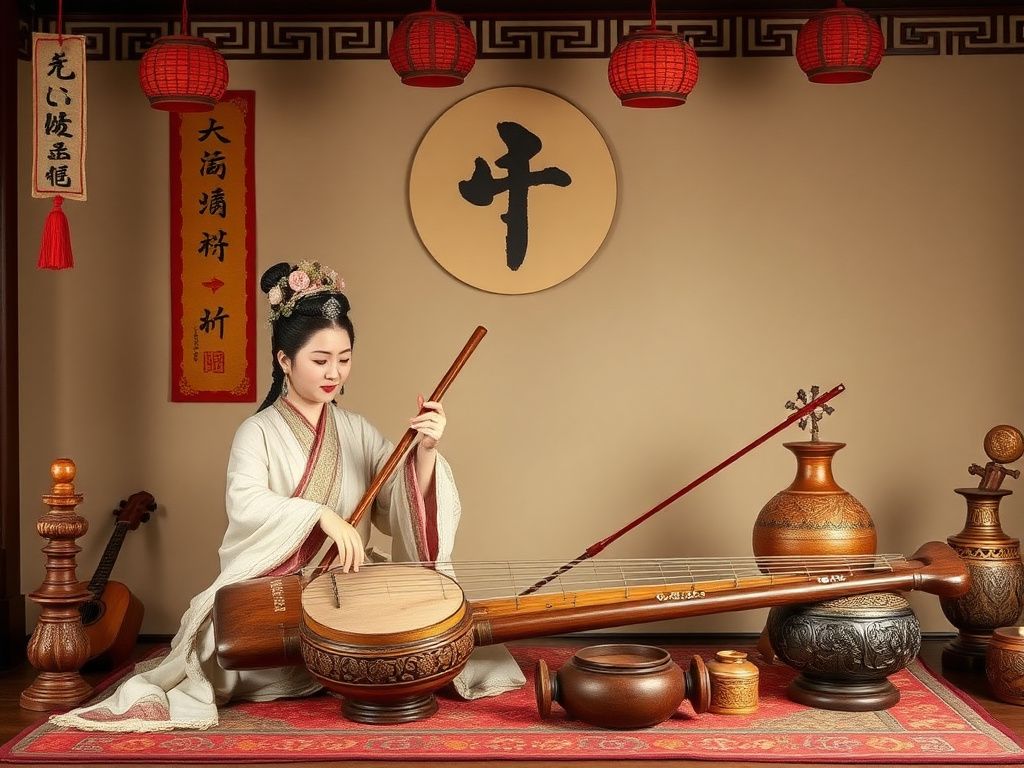 Nanyin traditional music instruments