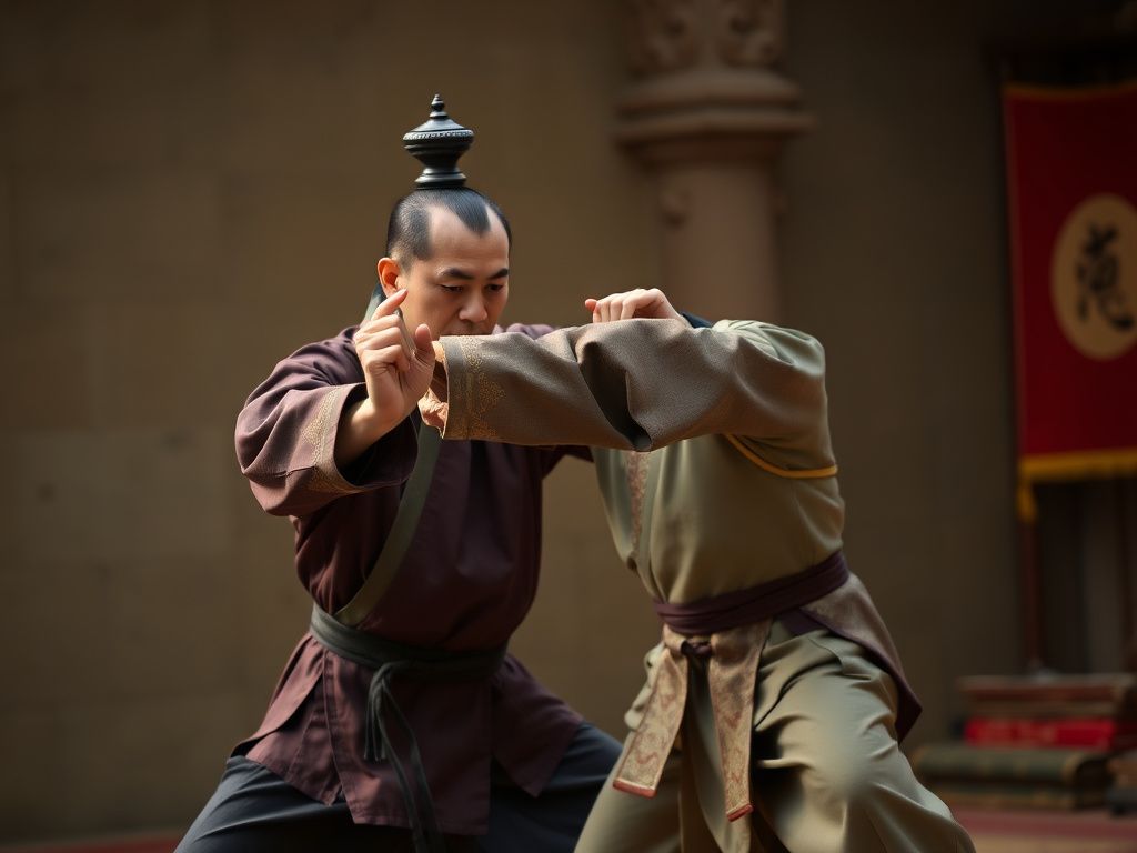 Zhaoan traditional martial arts practice