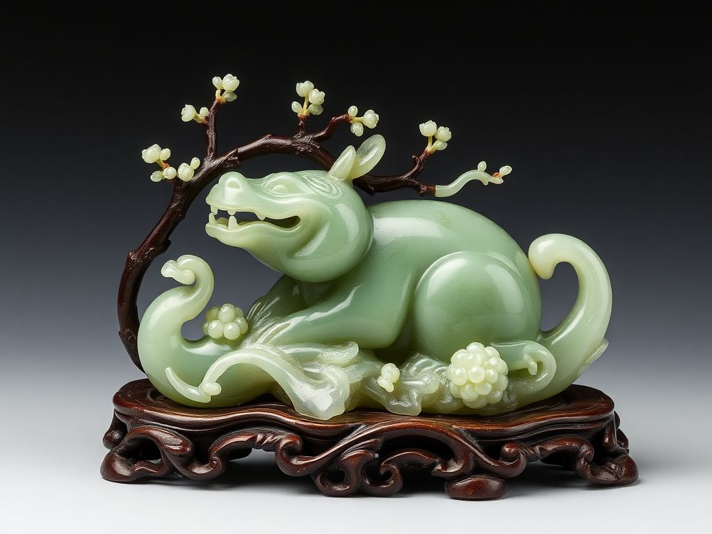 Huaan jade carving craftwork