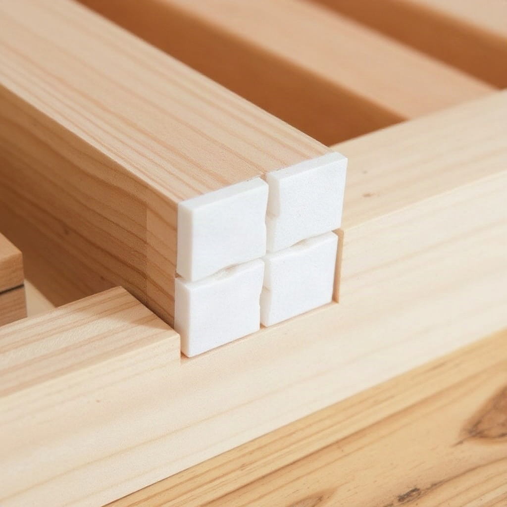 Thumbnail of door frame corner joint detail