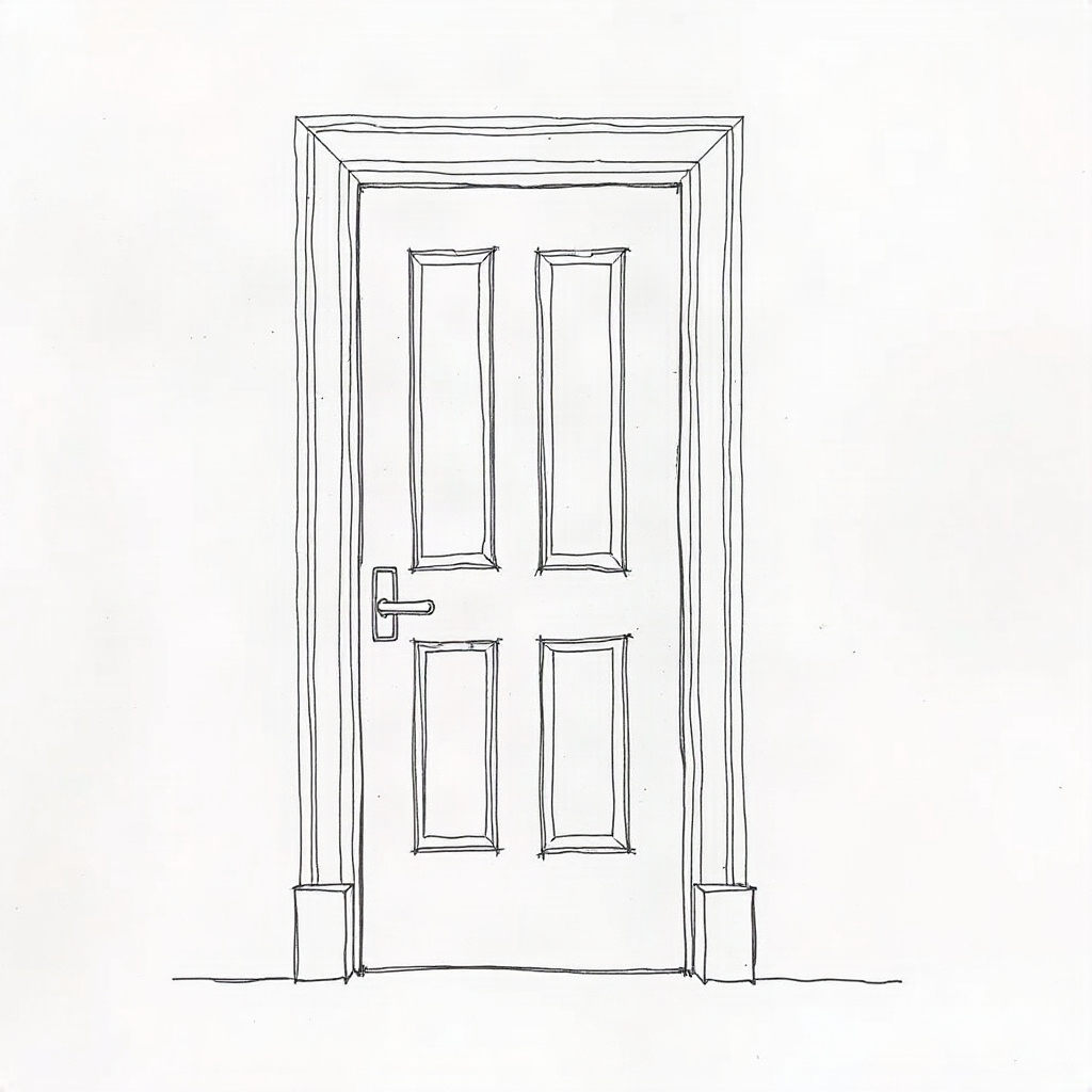 Thumbnail of door section drawing